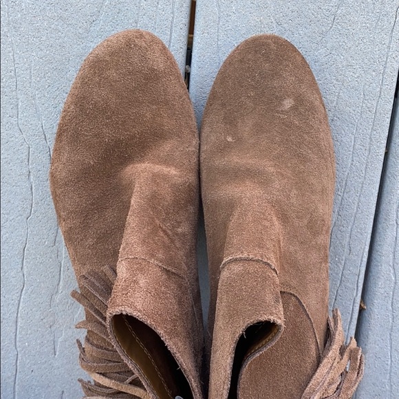 American Eagle Leather Fringe Booties - Picture 4 of 5